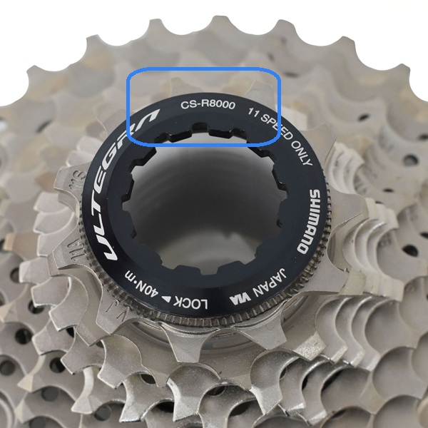 Shimano Cassette Identification