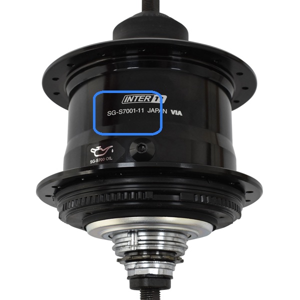 Internal Gear Hub Identification