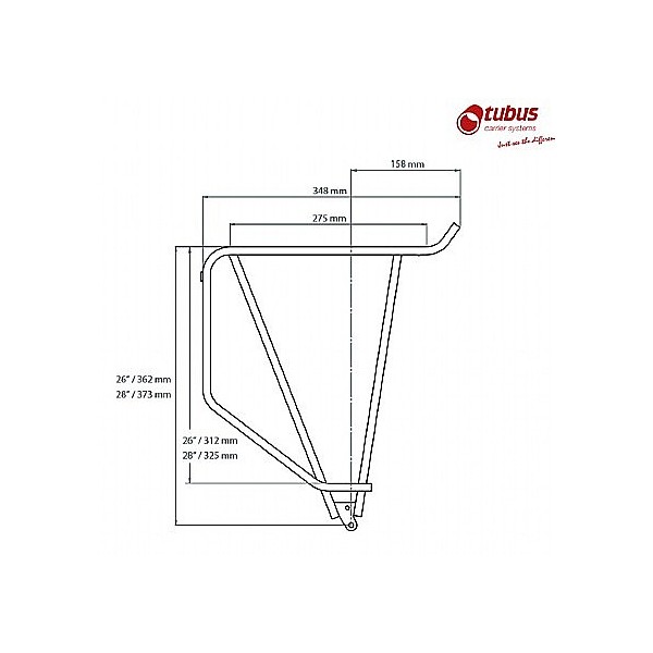 Tubus cargo classic rear rack best sale