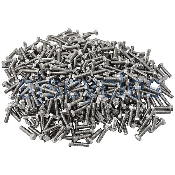 Stainless Steel Bolt Hexagon Head - Grade A4 - Pack of 500 - M5 x 30 mm