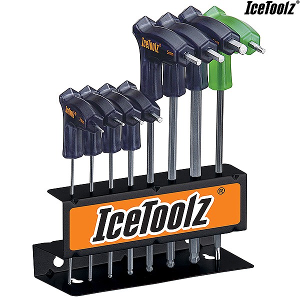 Icetoolz Pro Shop 8 Piece Hex and Torx Key Set 