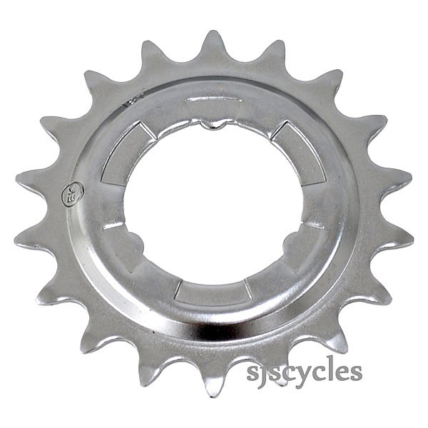 Shimano 18T Sprocket for Nexus Geared Hubs Silver Y32203420