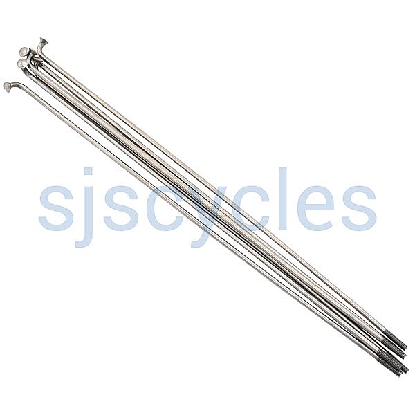 Pack of 36 Double Butted Stainless steel bicycle spokes with nipples