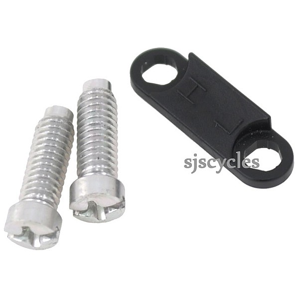 Shimano Dura-Ace RD-9000 Stroke Adjust Screws & Plate - Y5XX98050