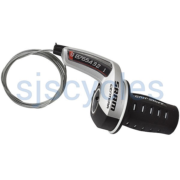 SRAM Centera 9spd Twist Shifter Rear 2:1 fits Shimano 