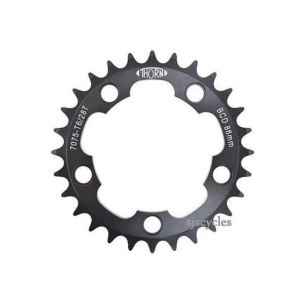 1980s Stronglight Inner Chain Ring BIS 86 mm BCD 34 T 