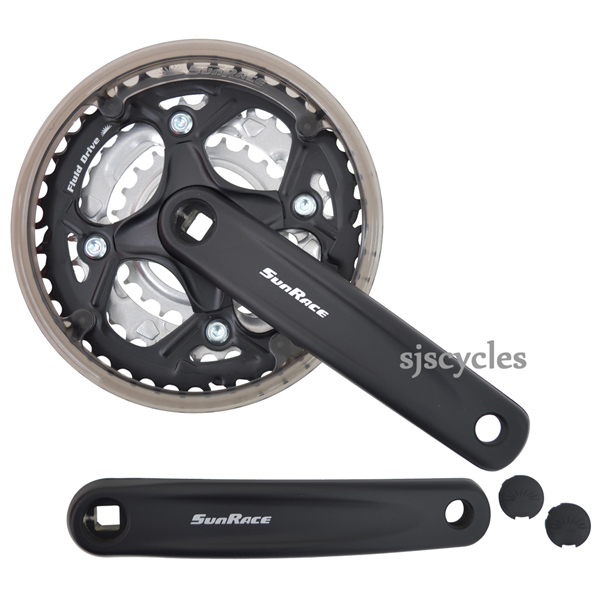 Sunrace M50 24/34/42 Triple Cycle Chainwheel/Crank Set 