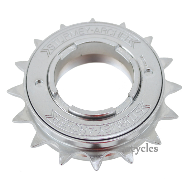 Sturmey Archer Chrome Plated 1 8 Inch Single Freewheel 17T
