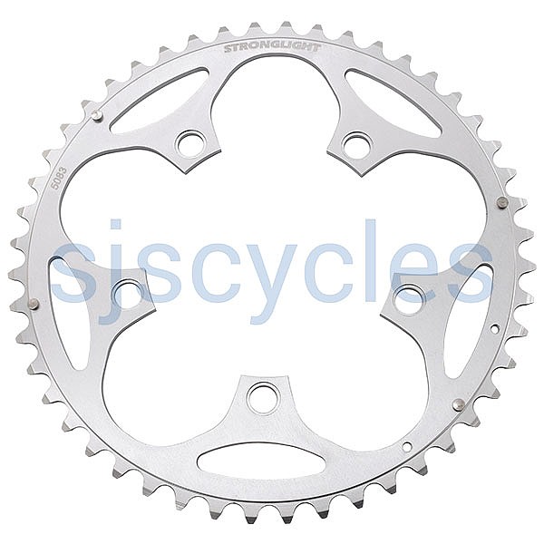 STRONGLIGHT CHAINRING aluminum 5-arm bolt circle 110mm silb sizes various