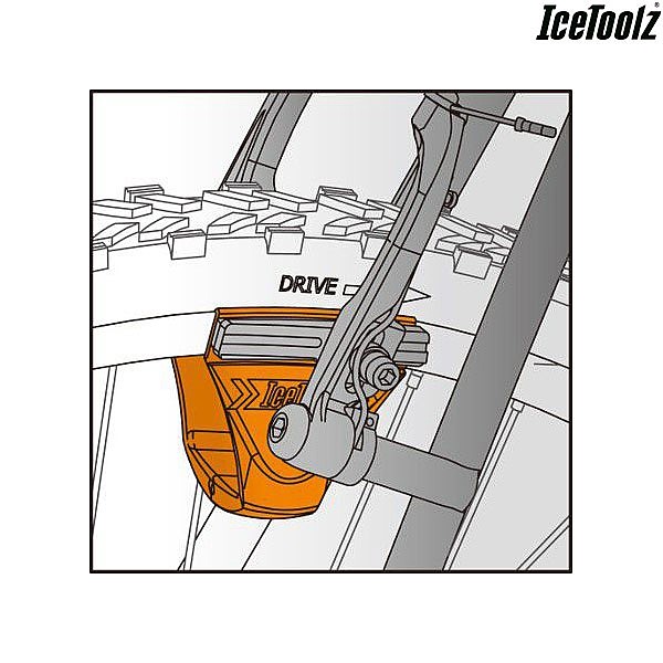 IceToolz 55B1 Croco Brake Shoe Tuner Tool Bike Bicycle Adjustable to Various Rim