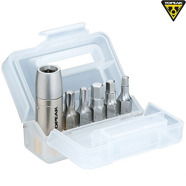 Topeak Nano Torqbox DX – Clé Dynamométrique 4/5/6 Nm + 5 Embouts – Neuf