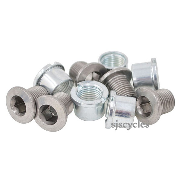 Shimano FC RS200 Chainring Fixing Bolt Nut Set M8 x 8.5mm Y1V498020