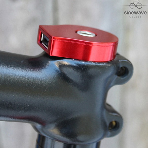 Chargeur USB Dynamo Sinewave Cycles Pour Vélo - À Fixer Sur Le Tube De Direction, Occasion