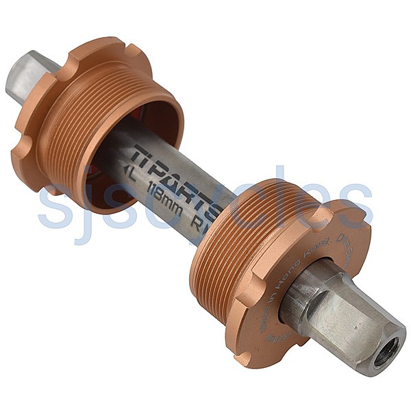 Ti Parts Sealed Ti Bottom Bracket Enduro Gold