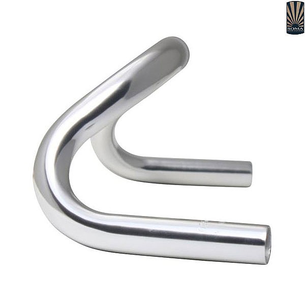 26.0 Silver Bicycle Handlebar 56cm SOMA Fabrications Portola Drop Bar 26.0 Silver Bicycle Handlebar 56cm SOMA Fabrications Portola Drop Bar