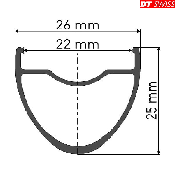 DT Swiss RR481 DB 700c 622 Cross Road Disc