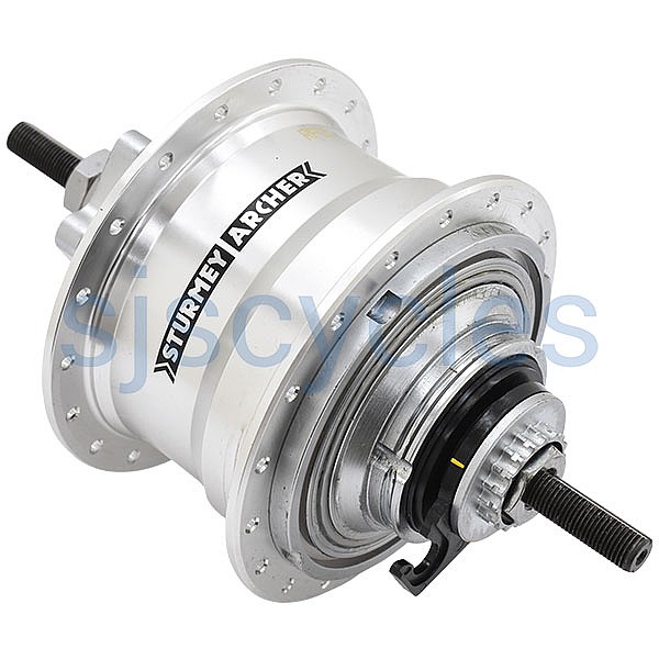 Sturmey Archer RX RK5 5 Speed Rear Hub with 6 Bolt Disc Brake 36 Hole
