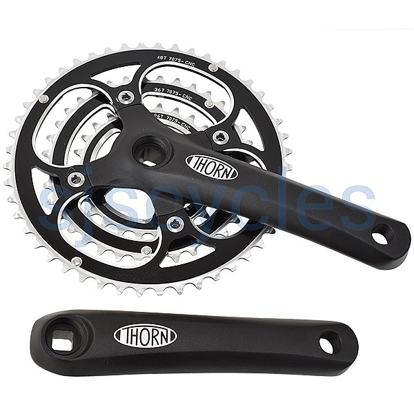 155mm crankset