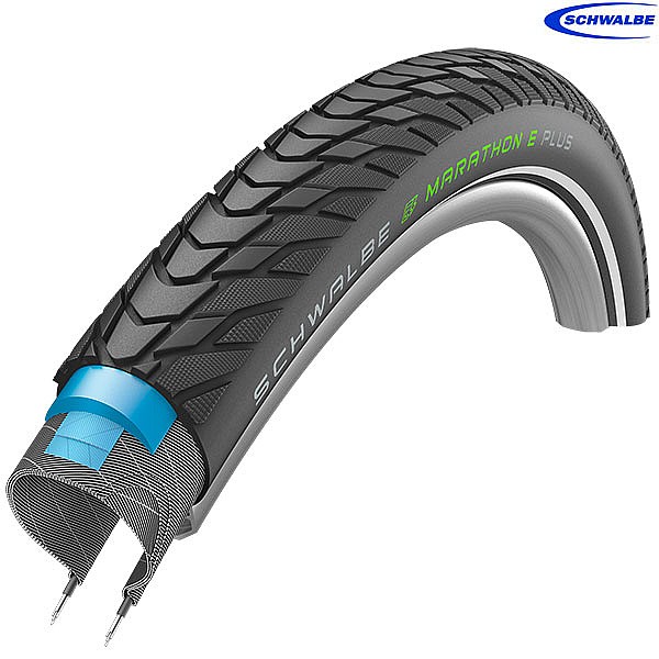 Schwalbe Marathon E Plus HS498 Tyre with Reflex 28 x 2.00 50 622