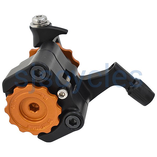 PAUL* klamper post mount disc calliper (silver) - BLUE LUG