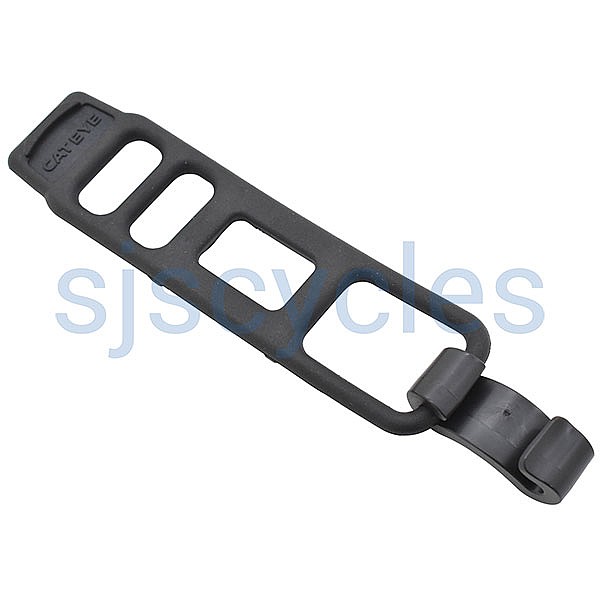 Bike light rubber strap top