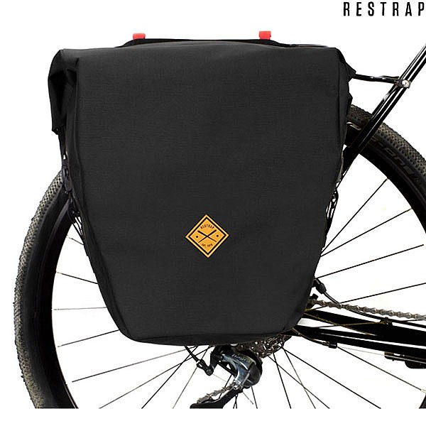 Restrap Pannier Bag Large Black 22 Litre