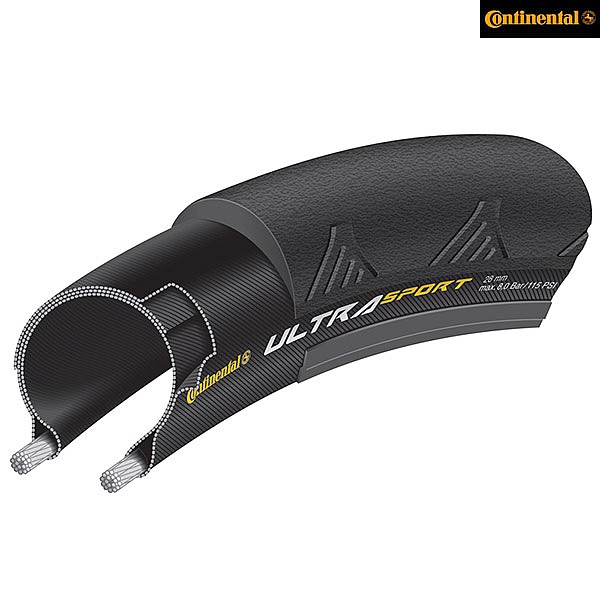 Continental Ultra Sport III Folding Tyre 700 x 23 23 622