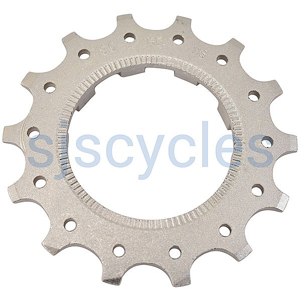 Cassette sprocket top