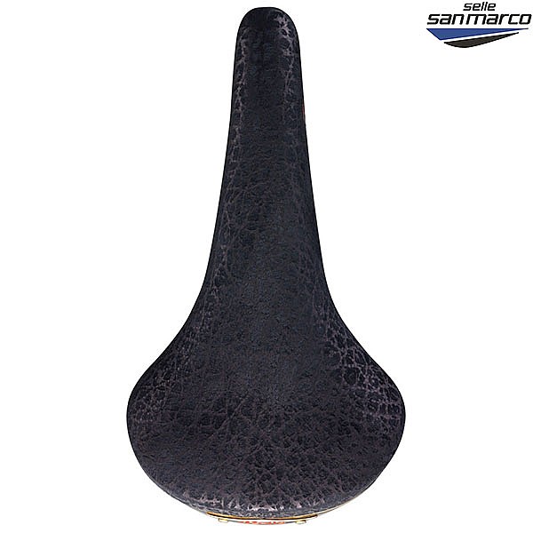 Selle San Marco Rolls Rino Leather Saddle Black