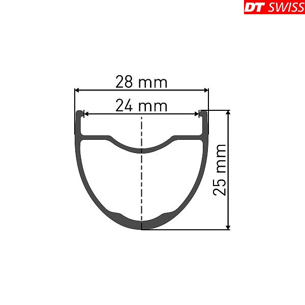 DT Swiss GR 531 DB 700c 622 Gravel Disc Rim - Black - 32 Hole