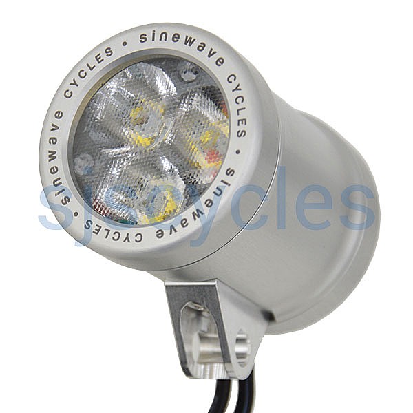 Sinewave Cycles Beacon 2 Dynamo Headlight Silver