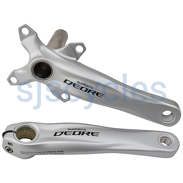 Shimano Deore FC M590 9 Speed Crank Set Only Silver 170mm