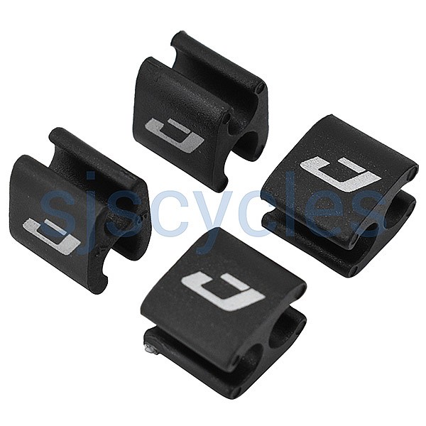 Jagwire Shift / Dropper & Brake Cable Hooks - Black - Pack of 4