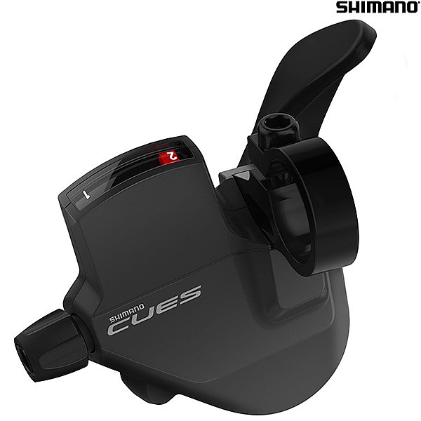 Shimano CUES SL-U4000 2 Speed Band On Shift Lever with Display - Left Hand