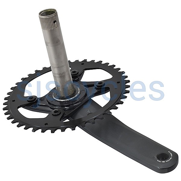 パーツ Shimano CUES FC-U8000-1 42T/170mm Shimano CUES FC-U8000 Crankset 9/10/11 Speed 170MM/175MM 40T