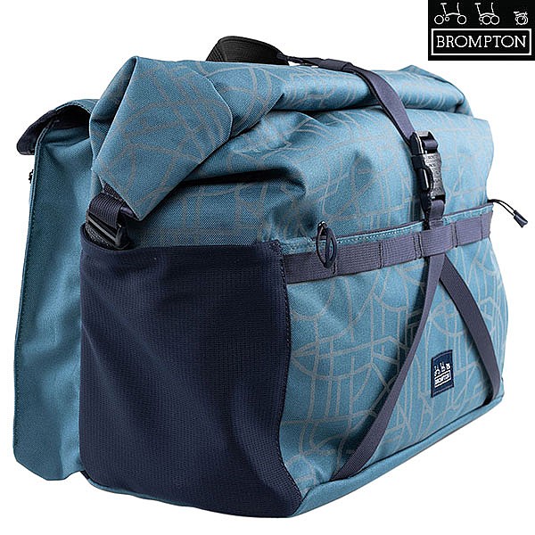 Brompton Bright Night Borough Bag Large Dusk Blue