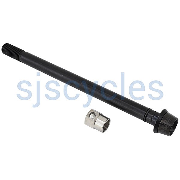 Pitlock Set 24B Anti Theft Rear Wheel Thru Axle Black 12 x 148 mm