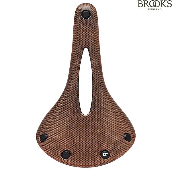 Brooks Cambium C17 Carved Saddle Orange