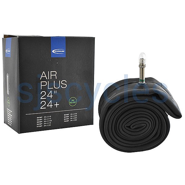 Schwalbe AV10+AP Schrader Air Plus Tube - 24" Tyres - 54-507 to 70-507
