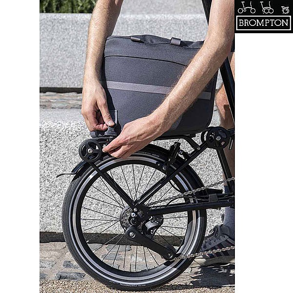 Brompton Borough Roller Rack Bag Dark Grey 14L