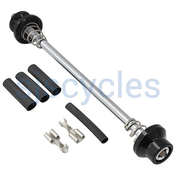 SON 28 6-Bolt Disc Dynamo Front Hub Black 32H