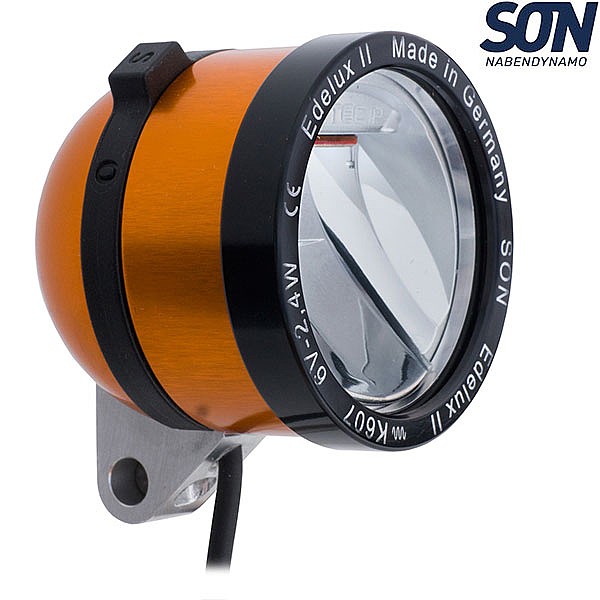 SON Edelux II Headlight Orange 140cm