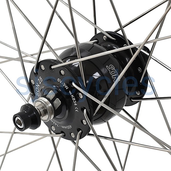 700 Front Wheel 32 Mavic Open Pro UST SON 28 12