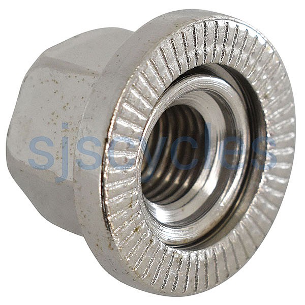 9mm Track Nut nutted axle FRONT Each