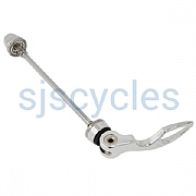 CroMo Front Quick Release Alloy Skewer for 100mm OLN Hubs - Silver