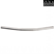 Brompton S-type Handlebar Straight - 25.4mm Clamp - 520mm - Silver