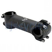 Cinelli Vai XL 1 1/8 Inch Ahead Stem +/-6 Deg - 31.8mm Clamp - Black