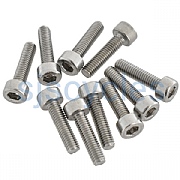 M3 Stainless Steel Bolt Socket Head Cap - Pack Of 10