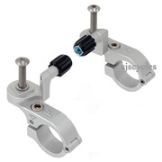 Paul Mountain Thumbies Bar End Gear Lever Shifter Mounts - 22.2 mm Band On - Shimano Version