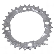 Shimano Alivio FC-M410 104mm BCD 4 Arm Middle Chainring - Silver - 32T